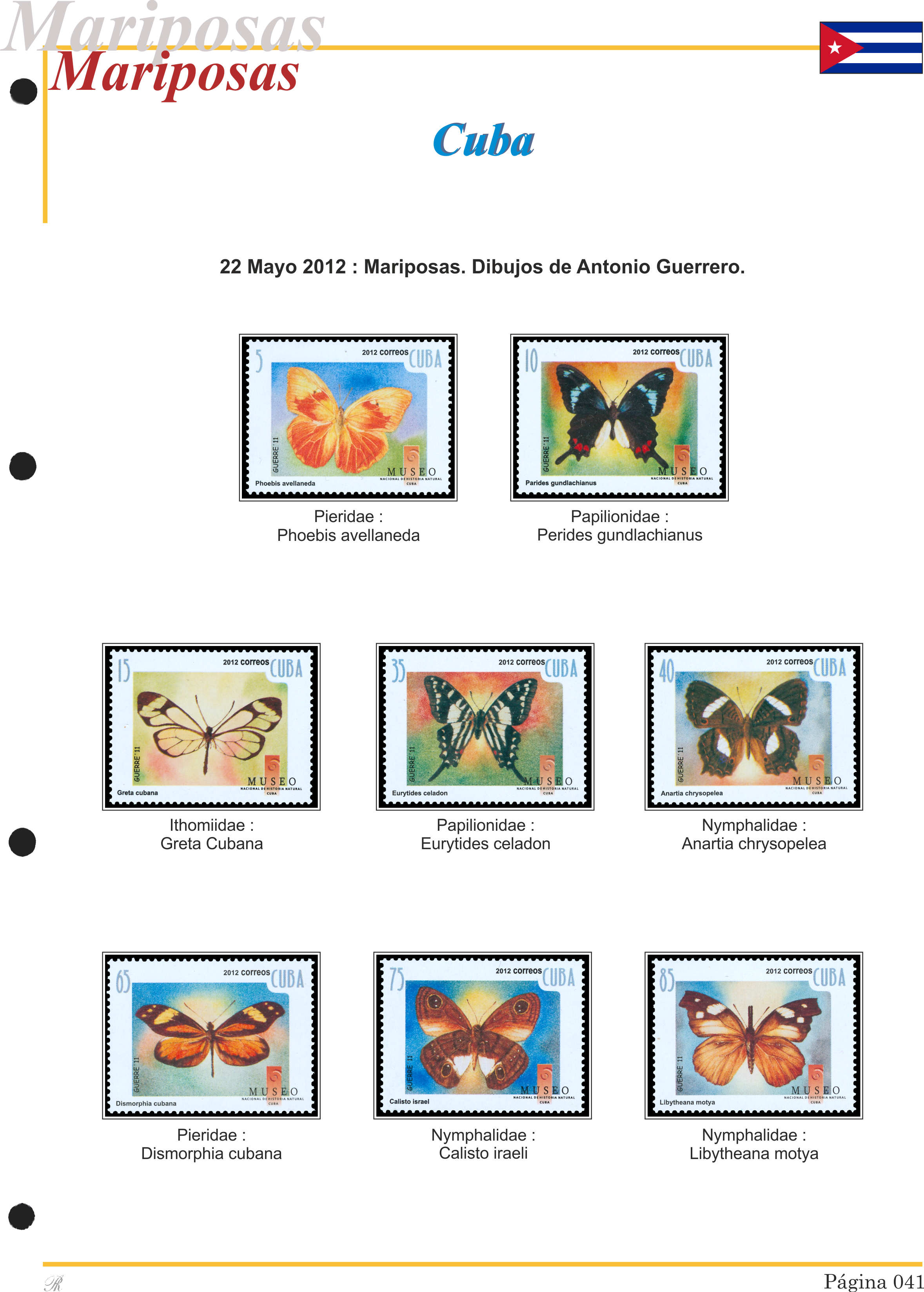 Álbum de mariposas