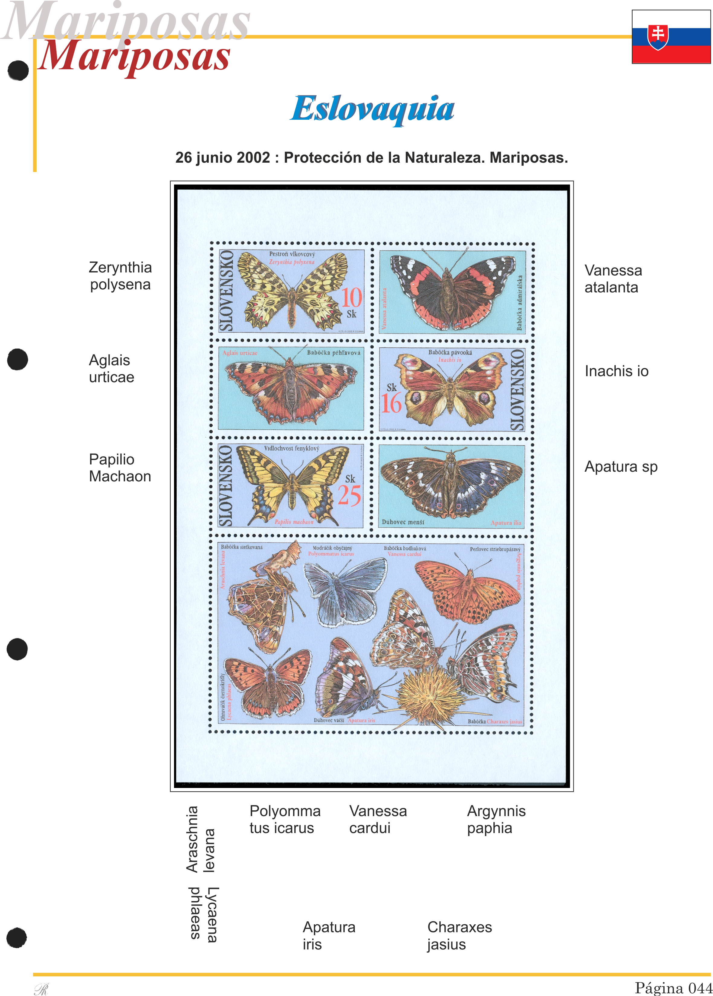 Álbum de mariposas